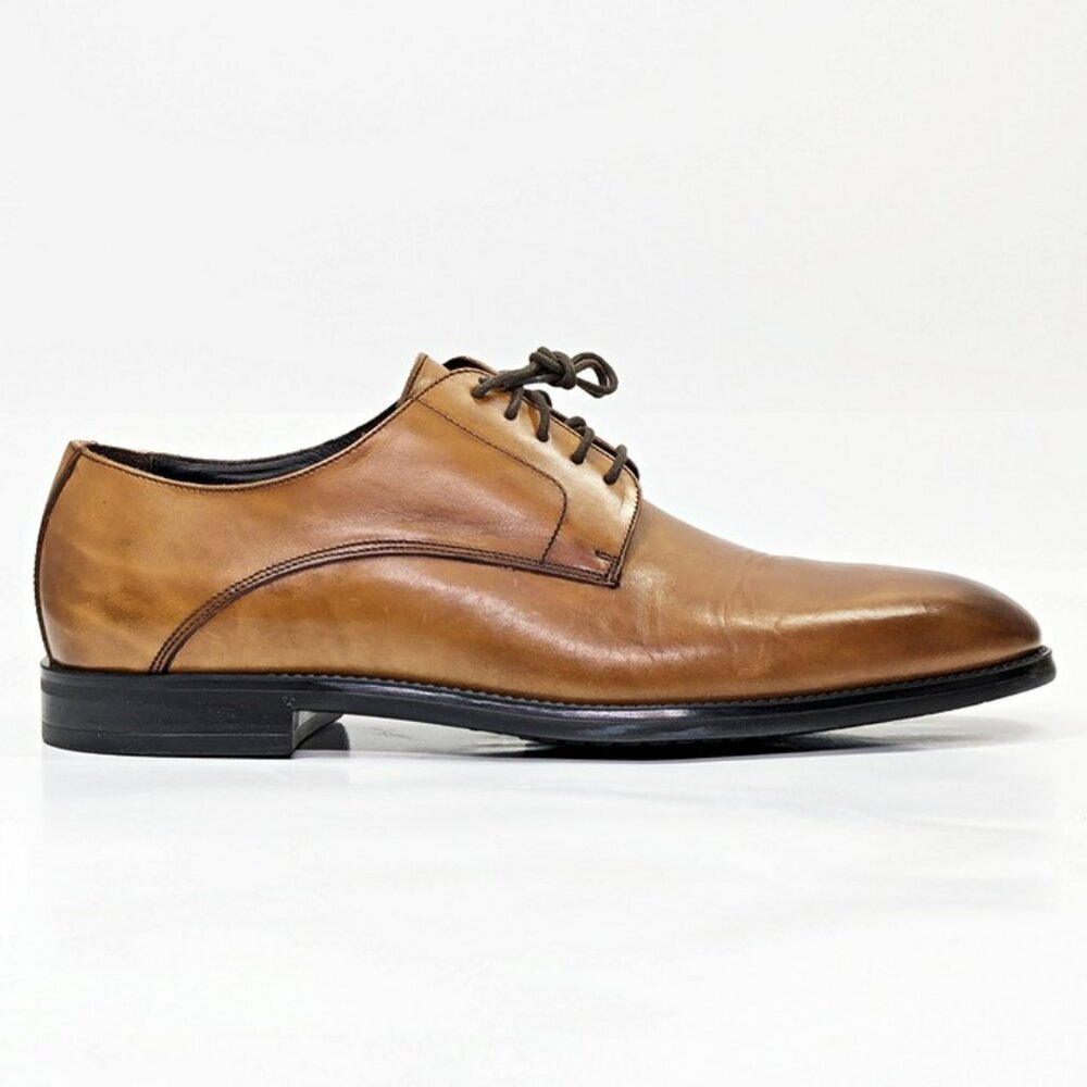 To Boot New York Men's Amedeo Oxfords Tabacco Antiqued Size 9.5 (MSRP $399) - Picture 2 of 10